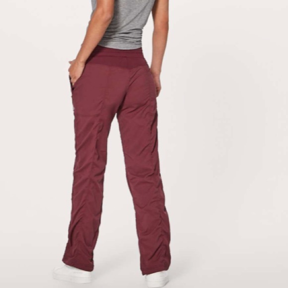 NEW • Lululemon • Dance Studio Pant Wine Berry 6 - Picture 3 of 7